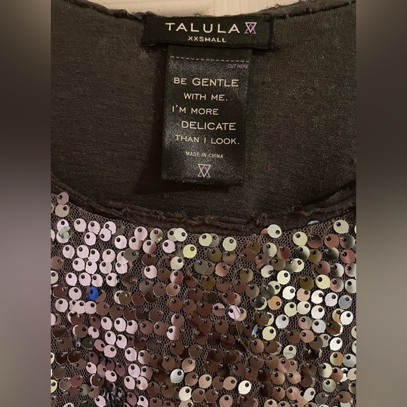 Aritzia TALULAH Sequin Tank Top. - Picture 2 of 2